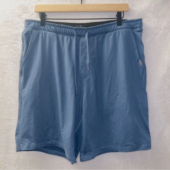 Men's Eddie Bauer Blue Lounge Shorts size large - Picture 1 of 5